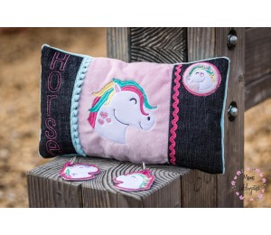 Stickserie - Pferd Pferdekopf - mit ITH Stifteaufsatz & Anhänger